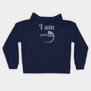 I Am Authentic Kids Hoodie